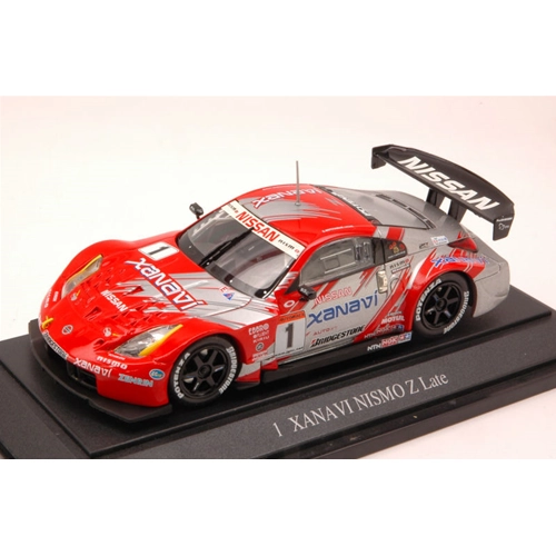 NISSAN XANAVI NISMO Z N.1 GT SERIES 2004 MOTOYAMA-LYONS 1:43 Ebbro Auto Competizione Modellino