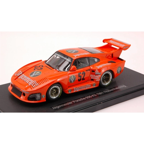PORSCHE 935 K 3 N.52 DNF HOCKENHEIM 1981 BOB WOLLEK 1:43 Ebbro Auto Competizione Modellino