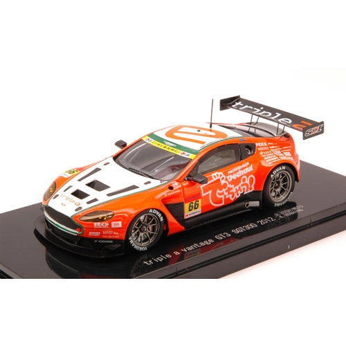 ASTON MARTIN VANTAGE GT3 N.66 SUPER GT300 2012 YOSHIMOTO-HOSHINO 1:43 Ebbro Auto Competizione Modellino