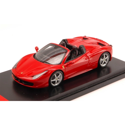 FERRARI 458 SPIDER 2012 RED 1:43 Fujimi Auto Stradali Modellino