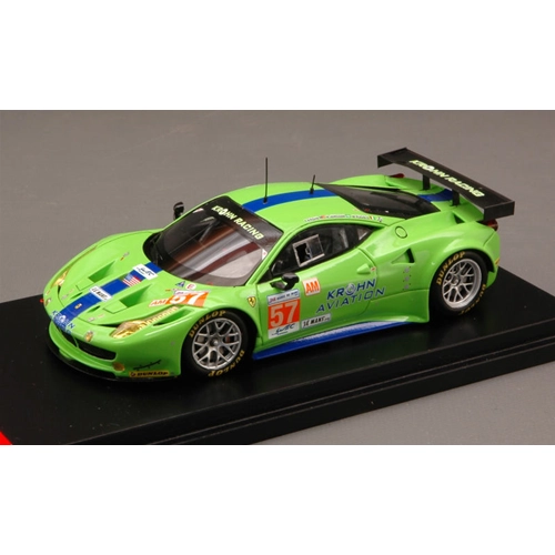 FERRARI 458 N.57 25th LE MANS 2012 KROHN-JONSSON-RUGOLO 1:43 Fujimi Auto Competizione Modellino