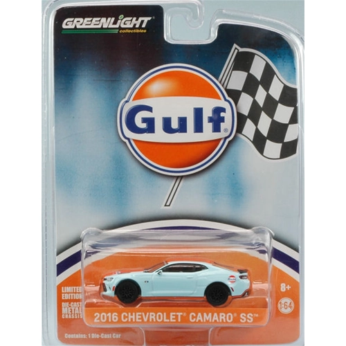 CHEVROLET CAMARO SS 2016 "GULF OIL" 1:64 Greenlight Auto Competizione Modellino