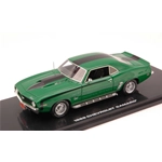 CHEVROLET CAMARO 1969 GREEN/BLACK 1:43 Highway 61 Auto Stradali Modellino