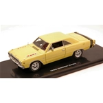 DODGE DART GTS 1968 SUNFIRE YELLOW 1:43 Highway 61 Auto Stradali Modellino