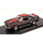 CHEVROLET CAMARO 1969 BLACK/RED 1:43 Highway 61 Auto Stradali Modellino