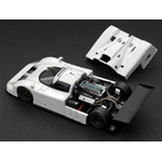 JAGUAR XJR 9 PLAIN COLOR 1988 WHITE 1:43 Hpi Racing Auto Competizione Modellino