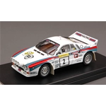 LANCIA 037 N.2 1984 2nd 1000 LAKES RALLY ALEN/KIVIMAKI 1:43 Hpi Racing Auto Rally Modellino