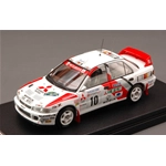 MITSUBISHI LANCER N.10 WINNER SWEDISH 1995 ERIKSSON-PARMANDER 1:43 Hpi Racing Auto Rally Modellino