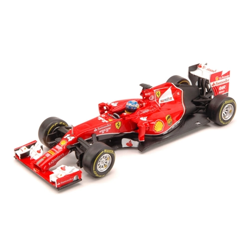FERRARI F.ALONSO 2014 N.14 (F14-T) 1:43 Hot Wheels Formula 1 Modellino