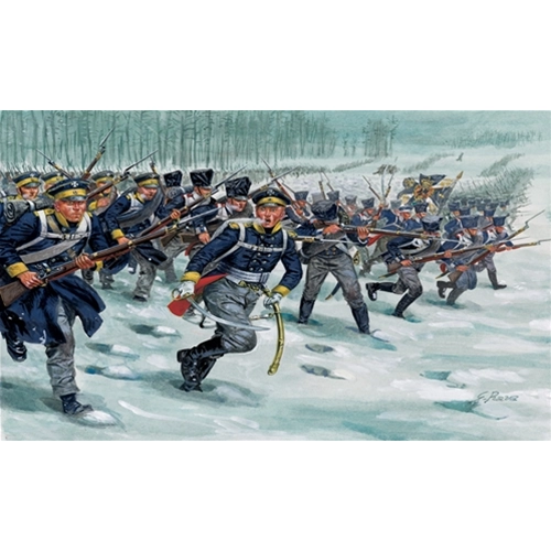 PRUSSIAN INFANTRY NAPOLEONIC WARS KIT 1:72 Italeri Kit Figure Militari Modellino