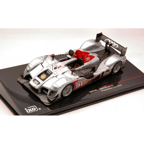 AUDI R15 TDI N.1 PRESENTATION CAR 2009 1:43 Ixo Model Auto Competizione Modellino