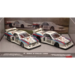 LANCIA BETA MARTINI N.698/699 (due modellini) 1:43 Lorenzi Auto Competizione Modellino