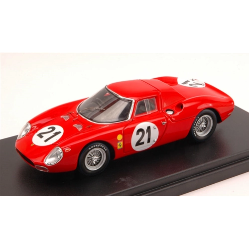 FERRARI 250 LM N.21 WINNER LM 1965 M.GREGORY-J.RINDT 1:43 Looksmart Auto Competizione Modellino