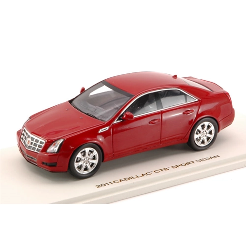 CADILLAC CTS SPORT SEDAN 2011 CRYSTAL RED 1:43 Luxury Auto Stradali Modellino