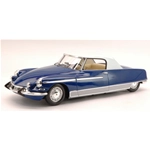 CITROEN DS 19 CHAPRON LE DANDY 1967 BLUE/WHITE (LUCI FUNZIONANTI) 1:18 Metal-18 Auto Stradali Modellino