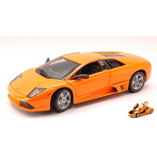LAMBORGHINI MURCIELAGO LP 640 2007 ORANGE METALLIC 1:18 Maisto Auto Stradali Modellino