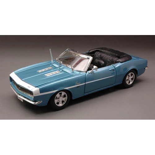 CHEVROLET CAMARO SS 396 CONVERTIBLE 1968 BRONZE METALLIC 1:24 Maisto Auto Stradali Modellino