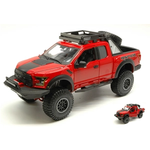 FORD F-150 RAPTOR 2017 RED 1:24 Maisto Auto Stradali Modellino