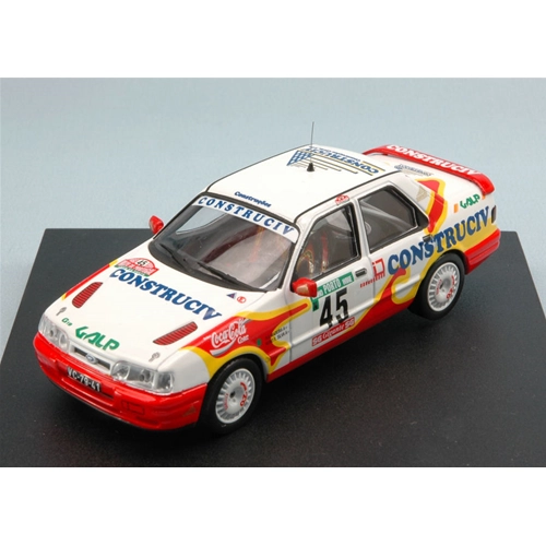 FORD SIERRA N.45 RETIRED PORTUGAL RALLY 1993 R.MADEIRA-N.R.SILVA 1:43 Minipartes Auto Rally Modellino