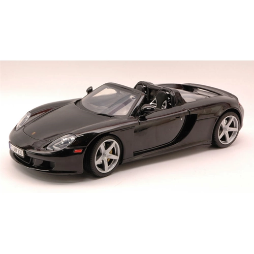 PORSCHE CARRERA GT 2000 BLACK 1:18 MotorMax Auto Stradali Modellino