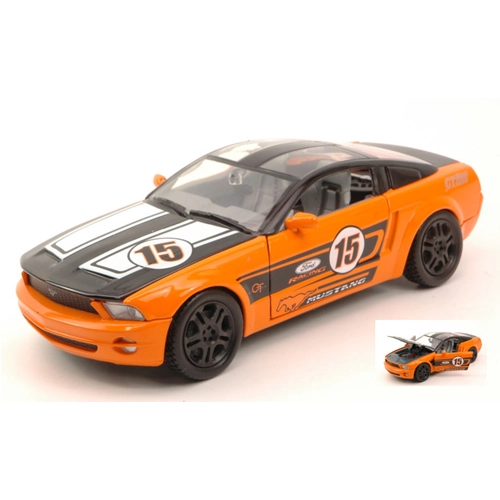 FORD GT CONCEPT RACING N.15 2005 YELLOW/BLACK 1:24 MotorMax Auto Competizione Modellino