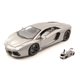 LAMBORGHINI AVENTADOR 2011 BLACKISH GREY 1:18 MotorMax Auto Stradali Modellino