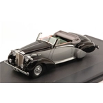 DAIMLER DB18 DHC CARLTON 1938 SILVER/BLACK LIM.PCS 408 1:43 Matrix Auto Stradali Modellino