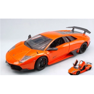 LAMBORGHINI MURCIELAGO LP670-4 2013 ORANGE 1:18 MZ Model Auto Stradali Modellino