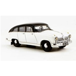 BORGWARD H 2400 1955 WHITE/BLACK 1:43 Neo Scale Models Auto Stradali Modellino