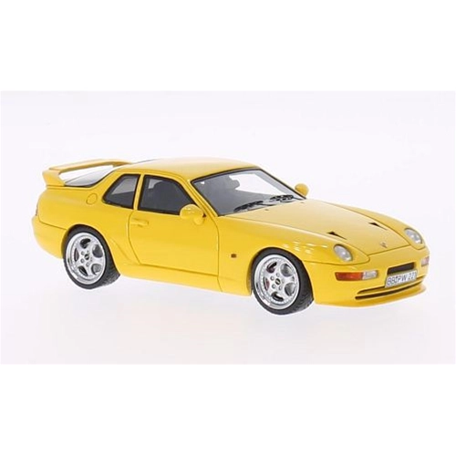 PORSCHE 968 TURBO S 1993 YELLOW 1:43 Neo Scale Models Auto Stradali Modellino