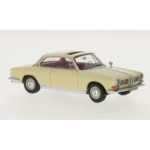 BMW 3200 CS BERTONE 1961 IVORY 1:43 Neo Scale Models Auto Stradali Modellino