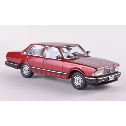 ALFA ROMEO ALFA 6 2500i 1985 DARK RED METALLIC 1:43 Neo Scale Models Auto Stradali Modellino