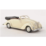 ADLER 2,5L CONVERTIBLE 1937 CREAM 1:43 Neo Scale Models Auto Stradali Modellino