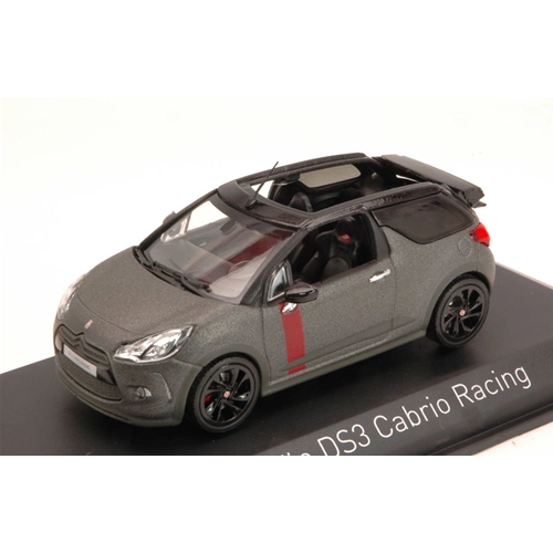 CITROEN DS3 CABRIO RACING 2014 GUN GREY 1:43 Norev Auto Stradali Modellino
