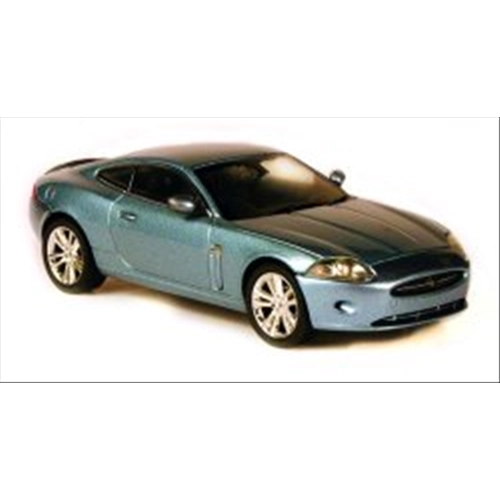 JAGUAR XK COUPE' 2006 AZURE METALLIC 1:43 Norev Auto Stradali Modellino