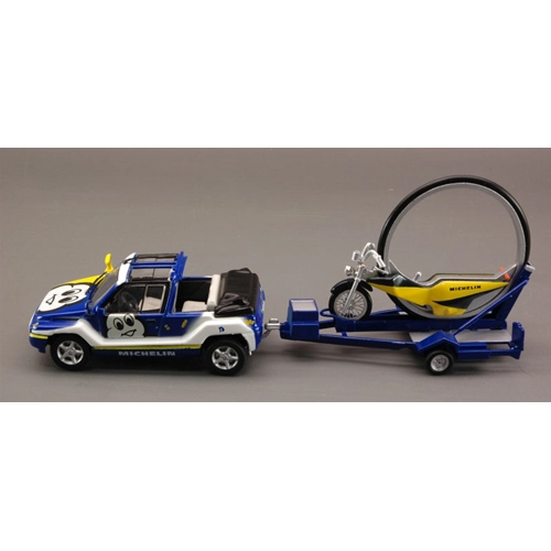 MEGA LOISIR/MOTO MICHELIN 1:43 Norev Auto Stradali Modellino