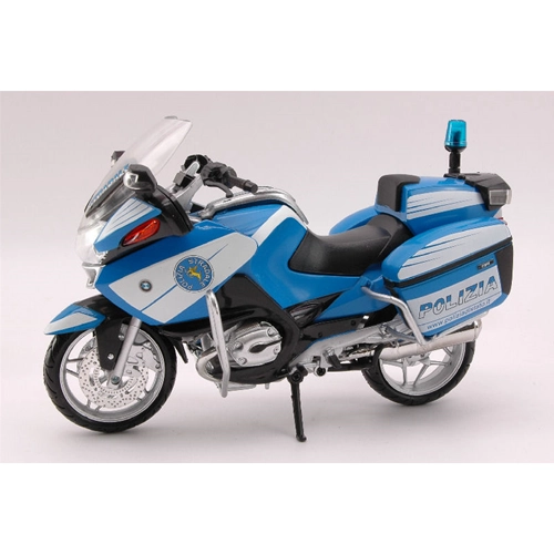 BMW R 1200 RT POLIZIA 2005 1:12 New Ray Forze dell'Ordine Modellino