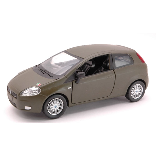 FIAT GRANDE PUNTO ESERCITO ITALIANO 1:24 New Ray Forze dell'Ordine Modellino