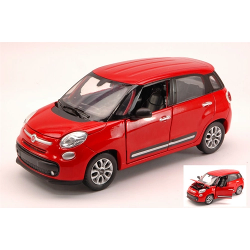 FIAT 500L 2013 RED 1:24 New Ray Auto Stradali Modellino