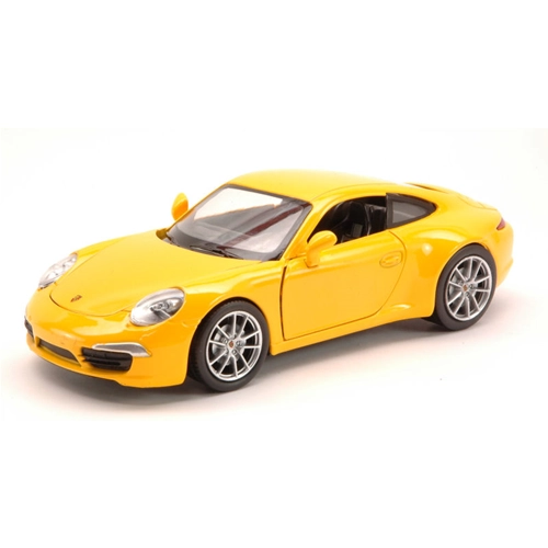 PORSCHE 911 CARRERA 4 (991) 2017 YELLOW 1:24 New Ray Auto Stradali Modellino