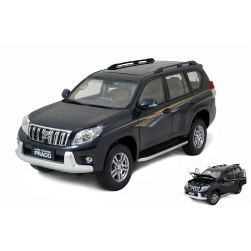 TOYOTA LAND CRUISER PRADO 2009 GREY 1:18 Paudi Model Auto Stradali Modellino