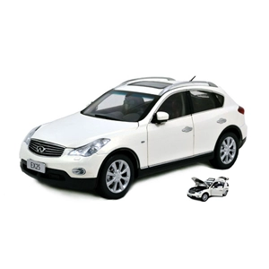 INFINITI EX25 2013 WHITE 1:18 Paudi Model Auto Stradali Modellino
