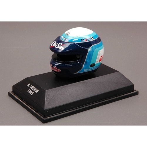 CASCO K.LUDWIG 1995 1:8 Minichamps Caschi Modellino