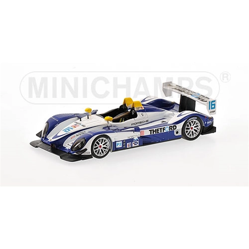 PORSCHE RS SPYDER N.16 SEBR. 2007 1:43 Minichamps Auto Competizione Modellino