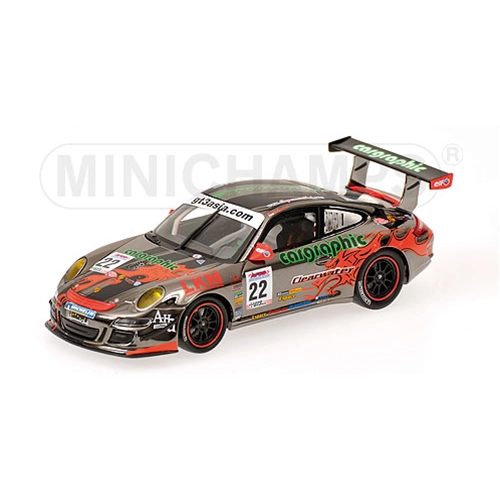 PORSCHE 911 GT3 N.22 ASIAN FESTIVAL 2009 1:43 Minichamps Auto Competizione Modellino
