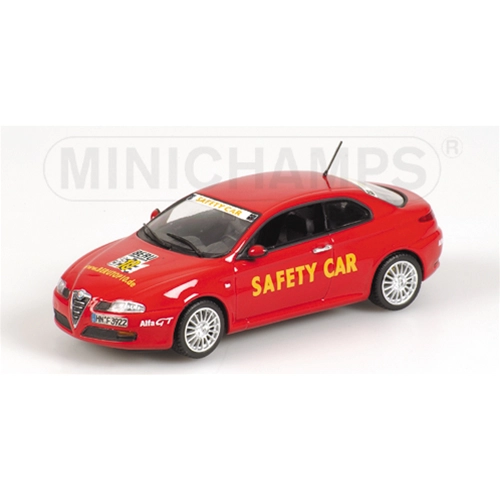 ALFA ROMEO GT SAFETY CAR 2004 RED 1:43 Minichamps Auto Stradali Modellino