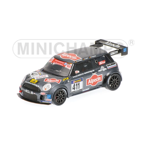 BMW MINI COOPER N.411 VLN 2010 1:43 Minichamps Auto Competizione Modellino