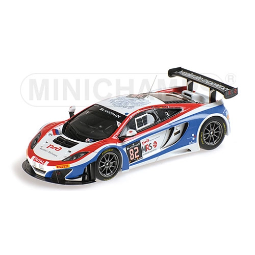 MC LAREN 12C GT3 N.82 RETIRED 24H SPA 2014 SPRENGLER-ASMER 1:43 Minichamps Auto Competizione Modellino