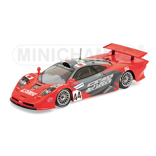 MC LAREN F1 GTR N.44 ACCIDENT LM 1997 NAKAJA-TSUCHIYA-AYLES 1:18 Minichamps Auto Competizione Modellino
