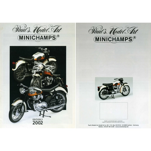 CATALOGO MINICHAMPS 2002 EDITION 3 PAG.23 Minichamps Cataloghi Modellino
